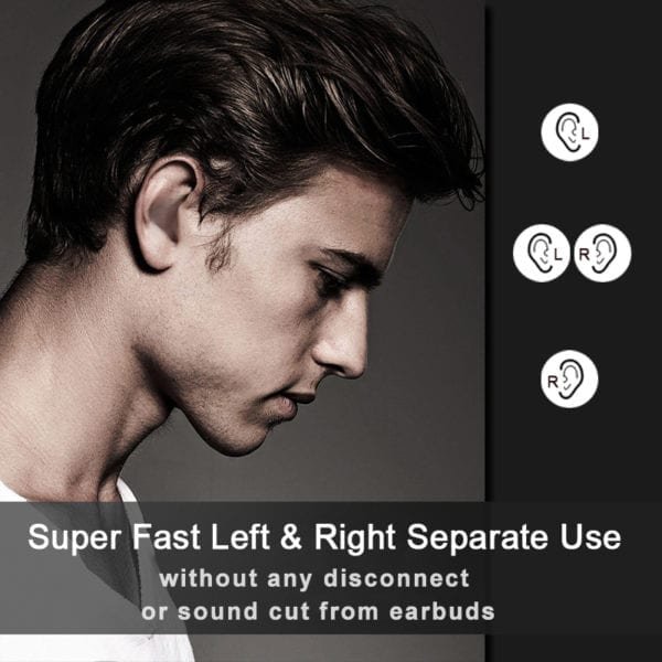 New High Quality Fashion I12 TWS 1 1 Headset Wireless Bluetooth 5 0 Super Bass Earphones 2