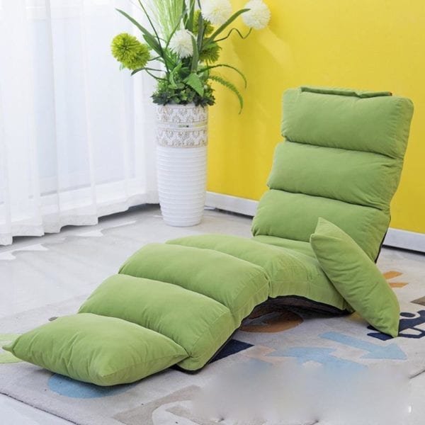 Floor Chaise Lounge Chair Modern Fashion 6 Color Living Room Comfort Daybed Lazy Reclining Upholstered Sleeper 2
