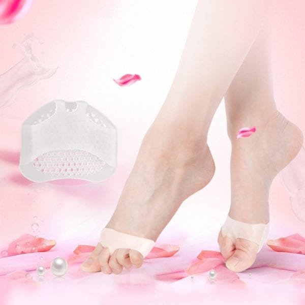Honeycomb Forefoot Insoles Shoe Silicone Gel Pads High Heel Soft Insert Anti Slip Foot Protection Pain 4