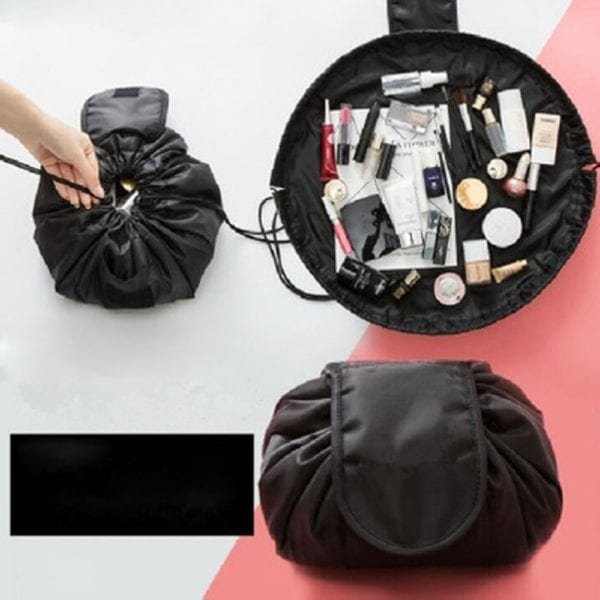 ISHOWTIENDA Makeup Bag Portable Magic Travel Drawstring Makeup bag Organizer Storage Jewelery Organize Makeupkit