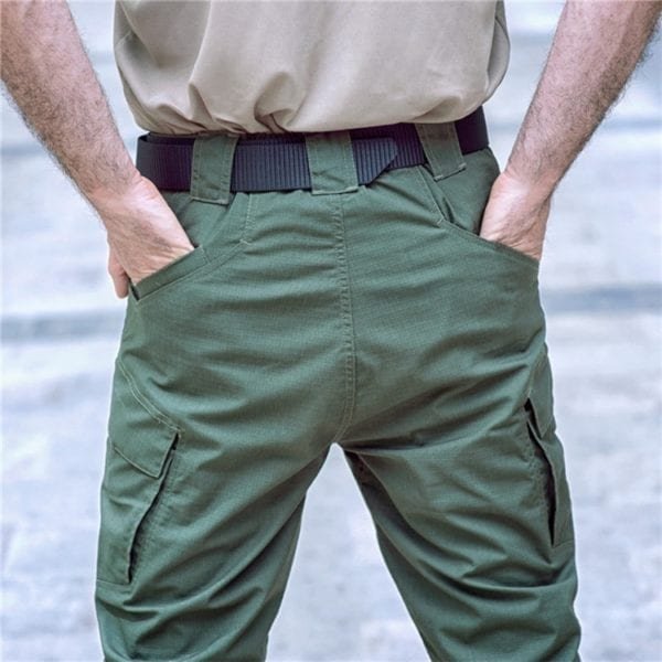 IX9 Stretch Hiking Pants Men Outdoor Sports Trekking Camping Fishing Cargo Waterproof Cargo Trousers Military Tactical 5