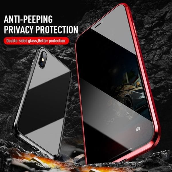 Magnetic Phone Case For IPhone X XS MAX XR 7 8 Plus Adsorption Metal Mobile Phone 4