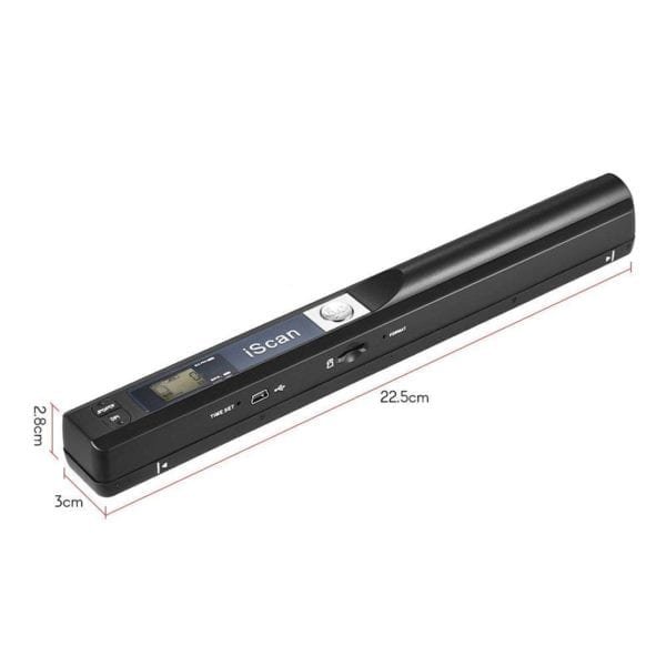 Mini Portable Scanner 900DPI LCD Display JPG PDF Format Document Image Iscan Handheld Scanner with 32G 1
