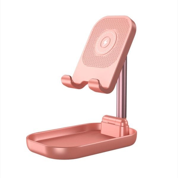 Mobile Phone Stand Folding Retractable Lazy Stand Live Universal Tablet Desktop Bracket With Wireless Charging 3