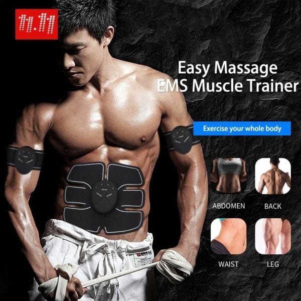 Muscle Stimulator EMS Muscle Toner Professional Muscle Trainer Massage Relaxation Device Wireless AB Abdominal Muscle Trainer
