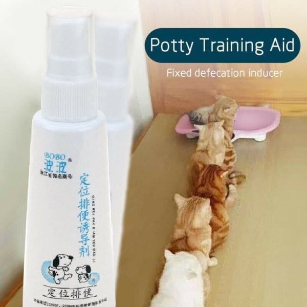 Pet Portable Toilet Training Spray Potty Aid Dogs And Puppies Puppy Liquid Cat Positioning fluid Potty 2