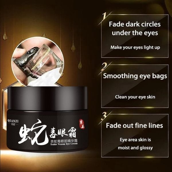 Snake Venom Eye Cream Essence Deep Moisturizing Care Tighten The Dark Circles Multiple Cares Promote Skin 3