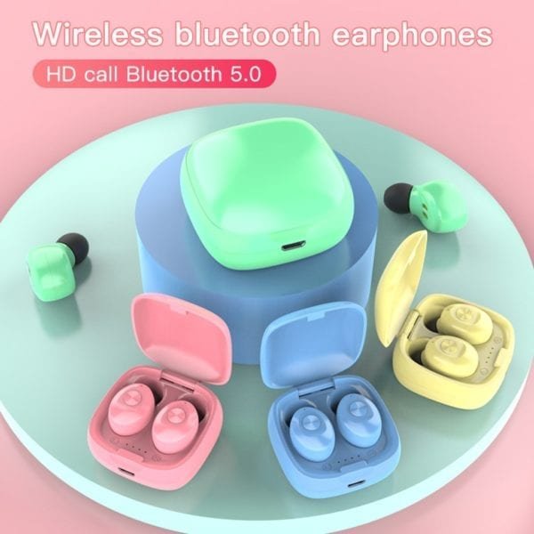 XG12 TWS Bluetooth 5 0 Earphones Wireless Waterproof Mini In ear HIFI Headset For Apple AirPods