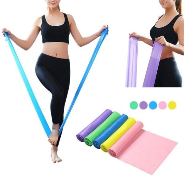 1 5m Fitness Exercise Resistance Bands Rubber Yoga Elastic Band Resistance Band Loop Rubber Power band 2