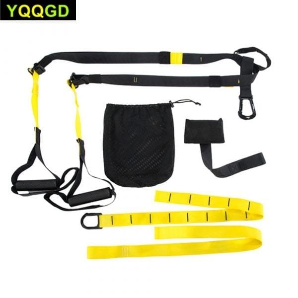 1Set Resistance Trainer Kit Bodyweight Fitness for Door Pull up Bar or Anchor Point 2