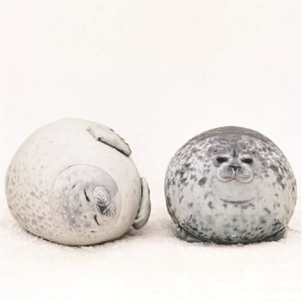 20cm 60cm Cute Sea Lion Plush Toys Soft Marine Animal Seal Stuffed Doll for Kids Gift 1