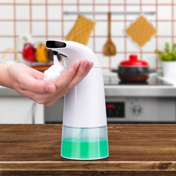 250ML Automatic Soap Dispenser Touchless Infrared Sensor Sanitizer Foam Induction Washer Kitchen Bathroom Cleaning Accessories 2
