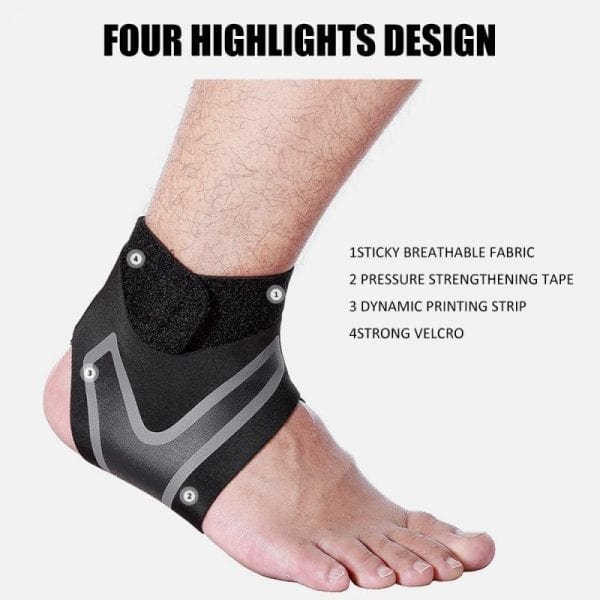 Adjustable Elastic Ankle Sleeve Elastic Ankle Brace Guard Foot Support sports ankle support weights ankle support 4