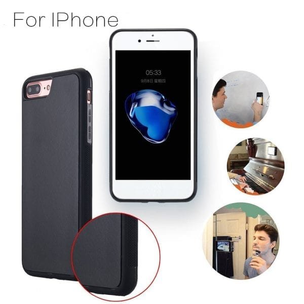 Anti Gravity Phone Case Suction Stick On Mirror Protective Case For IPhone XS XSMax Adsorption Protective