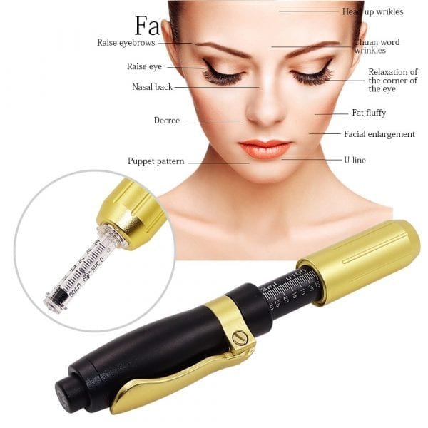 Facial care hyaluron Hyaluronic Pen Injection Atomizer tools Kit High Pressure Acid Micro Gun Anti Wrinkle 1