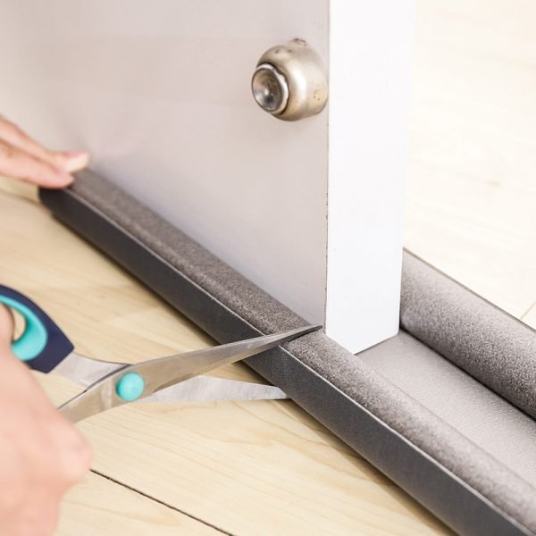 Flexible door bottom sealing strip sound proof noise reduction under door draft stopper dust proof window