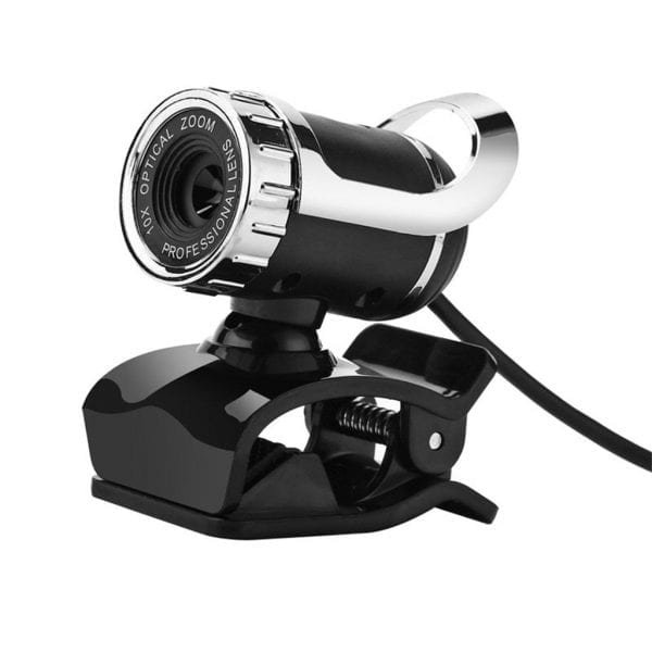 HD Webcam 12 Megapixel High Definition Camera Web Cam 360 Degree Webcam USB MIC Clip on 2