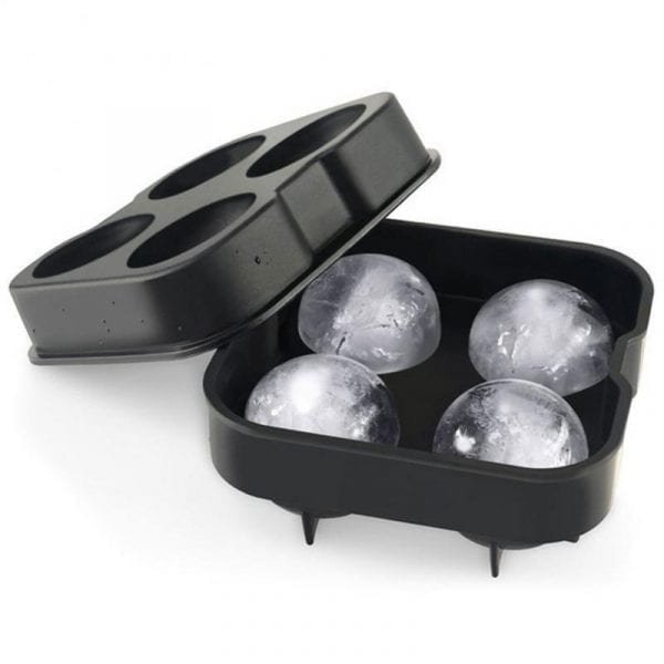 Ice Cube Maker Ball Mold Whiskey Ice Cube Tray Round Shape Mold Silicone Ice Molds Maker 2