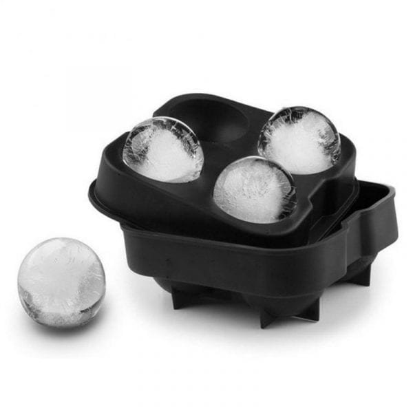 Ice Cube Maker Ball Mold Whiskey Ice Cube Tray Round Shape Mold Silicone Ice Molds Maker 4