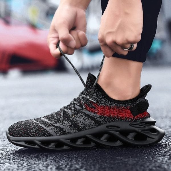 Men s Running Shoes Professional Outdoor Breathable Comfortable Fitness Shock absorption Trainer Sport Gym Sneaker 2019 4