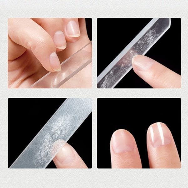 Nano Nail File Maincure Buffer With Case For Natural Physical Crystal Shining No Hurt To Body 4