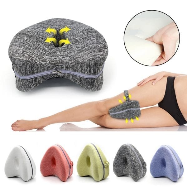 Orthopedic Pillow For Sleeping Memory Foam Leg Positioner Pillows Knee Support Cushion Between The Legs For
