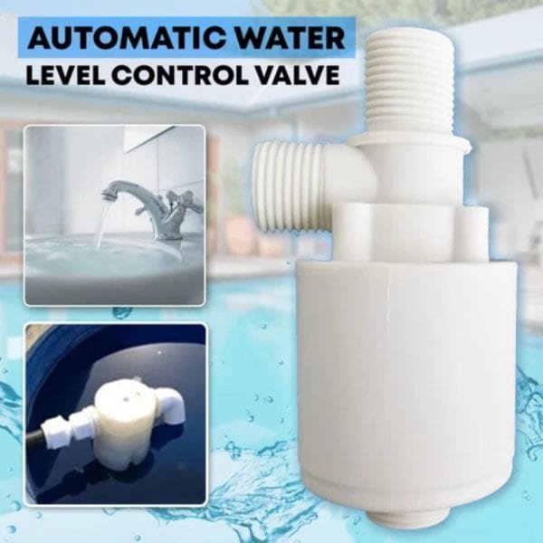 Plastic Adjustable Automatic Water Level Control Valve Tower Tank Floating Ball Valve Water Control Switch