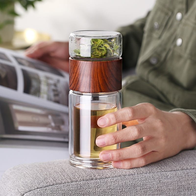 travel tea infuser bottle