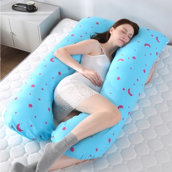 pregnant women pillow Maternity Sleeping U Shaped Pillow Abdominal Cushion U type care nursing waist side 5