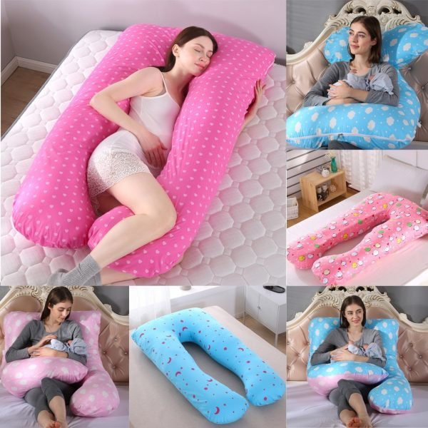 pregnant women pillow Maternity Sleeping U Shaped Pillow Abdominal Cushion U type care nursing waist side