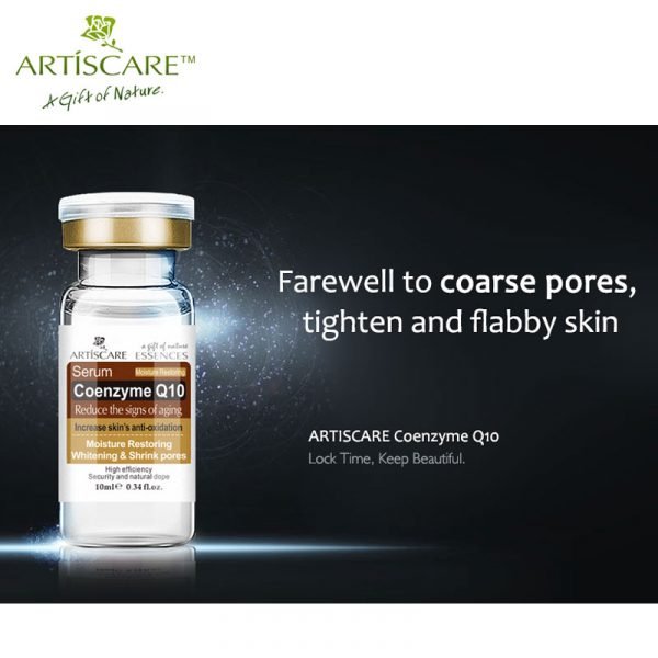ARTISCARE Coenzyme Q10 Serum anti aging whitening and minimize pores essence tighten and flabby skin Best 2