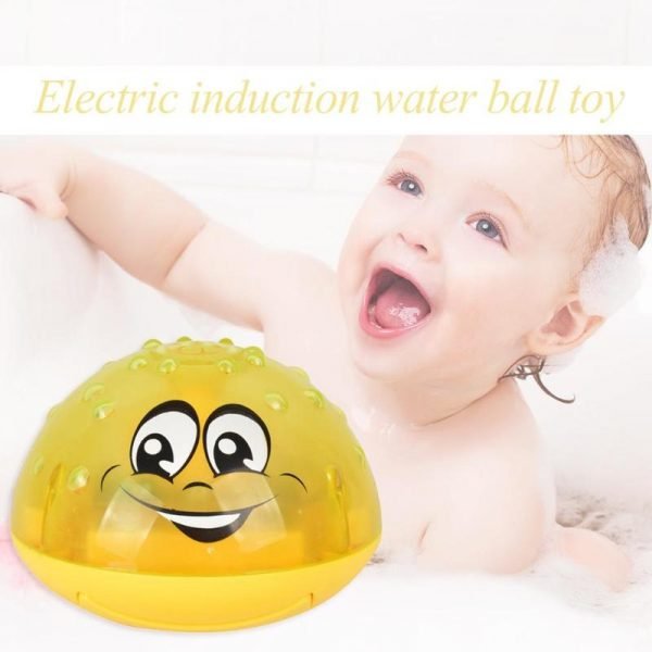 Bath Toys Spray Water Light Rotate with Shower Pool Kids Toys Electric Induction Sprinkler Luminous Water 3
