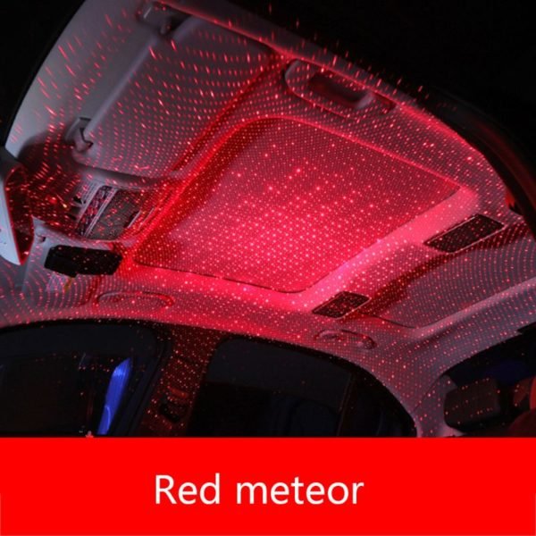 Car USB LED Car Atmosphere Ambient Star Light DJ RGB Colorful Music Sound Lamp Christmas Interior