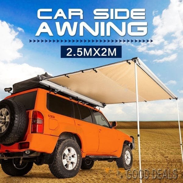 GRNTAMN Car Tent 4WD car Roof tent awning roof up 420D awning sun shade awning side 3