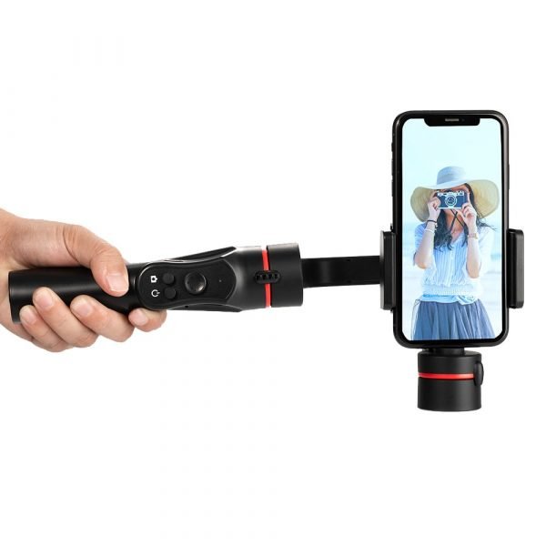 H2 3 Axis USB Charging Video Record Support Universal Adjustable Direction Handheld Gimbal Smartphone Stabilizer Vlog 3