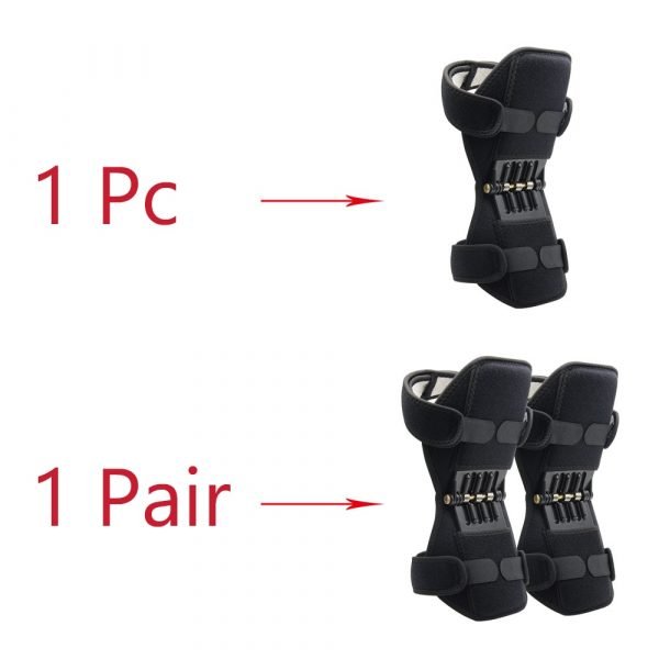 Joint Support Knee Pads Breathable Non slip Lift Knee Pads Powerful Rebound Spring Force Knee Booster 5