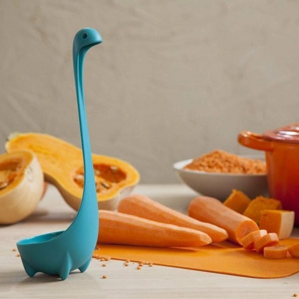 Kitchen Supplies Dinosaur Spoons Soup Loch Ness Ladle Design Long Handle Spoon Kitchen Dinner Tableware Supplies