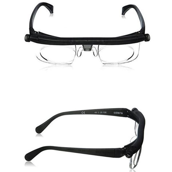 Lens Flexible Frame Adjustable Nose Pad Adjustable Degree Glasses Universal Focal Length Correction Myopia Reading Glasses 1