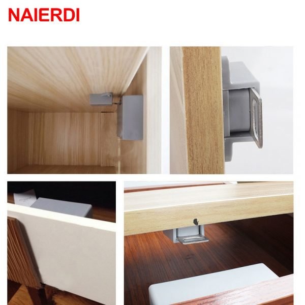 NAIERDI Invisible Sensor Lock EMID IC Card Drawer Digital Cabinet Intelligent Electronic Locks For Wardrobe Furniture 5