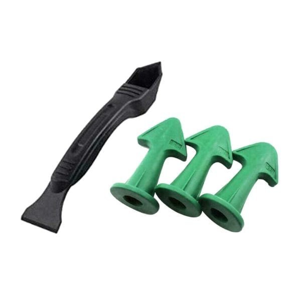 Silicone Remover Caulk Finisher Sealant Smooth Scraper Grout Kit Tools Glue Nozzle Cleaning Tile Dirt Tool 2