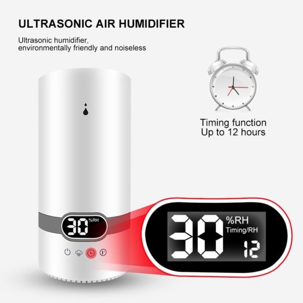 Top Fill 4L Humidifier Essential Oil Aroma Diffuser Cool Mist Ultrasonic Air Humidifier With Intelligent Remote 1