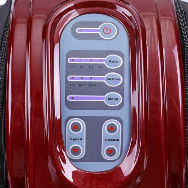 110V 220V Electric Heating Foot Body Massager Shiatsu Kneading Rolling Vibration Machine Reflexology Calf Leg Pain 4