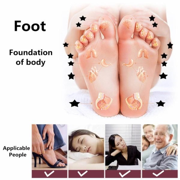 110V 220V Electric Heating Foot Body Massager Shiatsu Kneading Rolling Vibration Machine Reflexology Calf Leg Pain 5