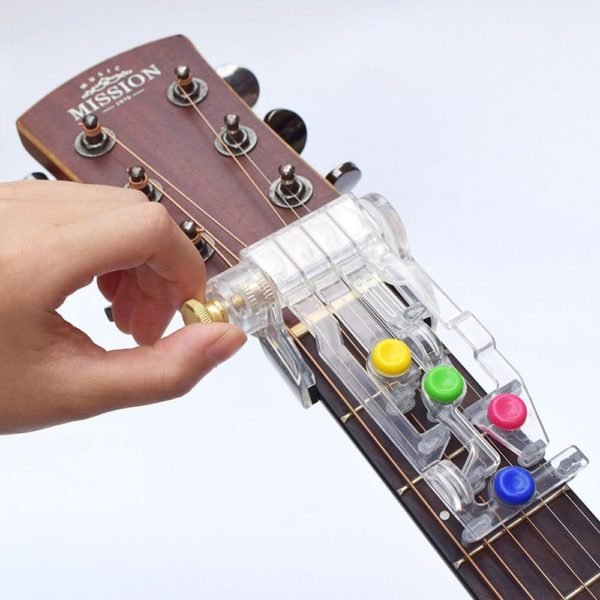 1Pcs Acoustic Guitar Chord Buddy Teaching Aid Guitar Learning System Teaching Aid Accessories for Guitar Learning