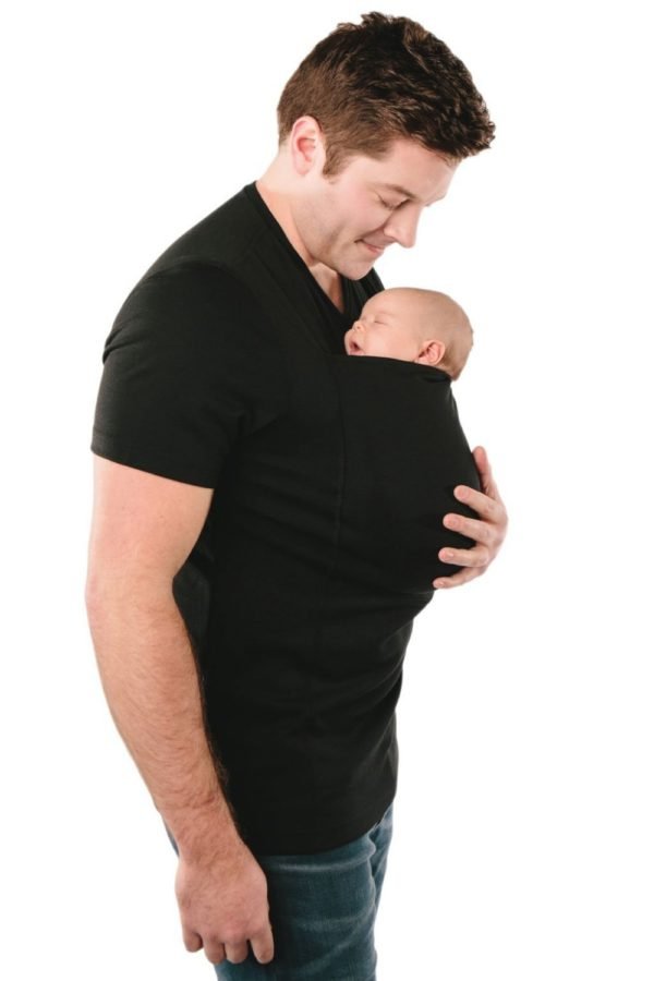2018 Matching Family Clothing Kangaroo T Shirt for Daddy Kangaroo Vest Shirt for Mummy Big Pocket 3