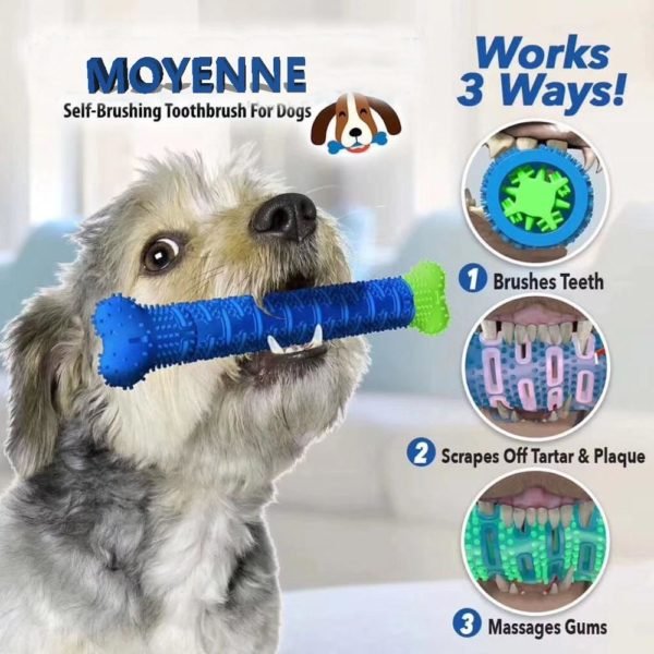 2020 New Dog Chew Toys Dog Toothbrush Pet Molar Tooth Cleaning Brushing Stick Doggy Puppy Dental