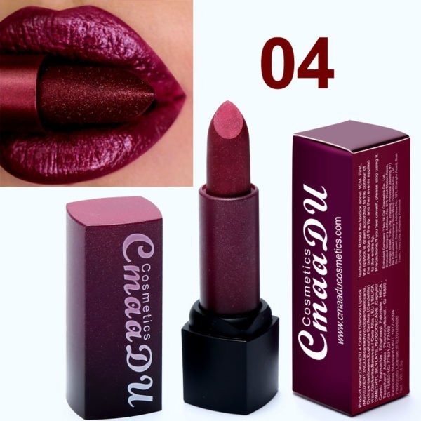 4 Color Liquid Lipstick Waterproof Long lasting Non stick Cup Lip Gloss Makeup Lips Matte Nude 2