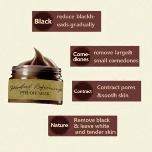 Beauty Peel off Mask Tearing Remove Blackhead Cleaning Pores Shrink Skin Care Herbal Refining Peel Off 1