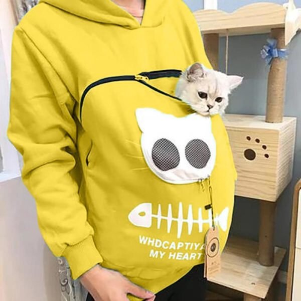 Cat Lovers Hoodie Kangaroo Dog Pet Paw Dropshipping Pullovers Cuddle Pouch Sweatshirt Pocket Animal Ear Hooded 4