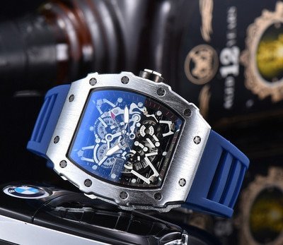 Classicr Mannen Polshorloge Luxe Mode Merk Mens Sport Aaa Quartz Horloges Rubber Waterdichte Quartz Horloge Relogio 3